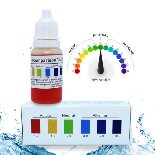 Miniatura 2 de Agua alcalina (kit de prueba de ph) para agua potable mide el nivel de pH del agua con mayor precisión que las tiras de prueba, kit de iniciación
