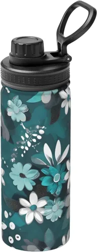 Miniatura 14 de Greek Flag Insulated Stainless Steel Kettle Print Funny Water Bottle Insulated Ideal for Sports and Travel