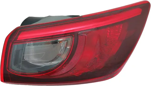 Miniatura 8 de Repuesto para Mazda CX-3 2016-2021 Sport, 2016-2019 Touring DOT/SAE, juego de montaje de luces traseras halógenas con bombillas, lado izquierdo