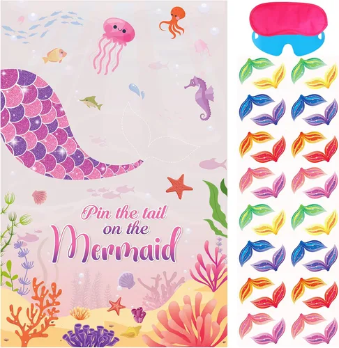 Miniatura 12 de Pin The Pacifier On The Baby Game Póster de juegos de chupetes con 64 calcomanías para chupetes para baby shower, regalos de fiesta, suministros