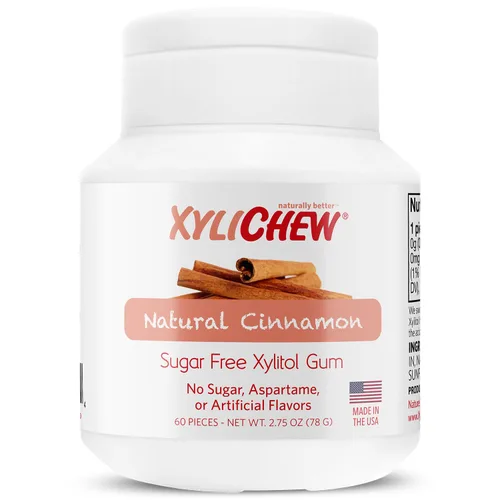 Xylichew Goma de mascar de xilitol - Goma de mascar sin azúcar, sin aspartamo, sin gluten, keto, sin azúcar, saludable, cuidado bucal natural,