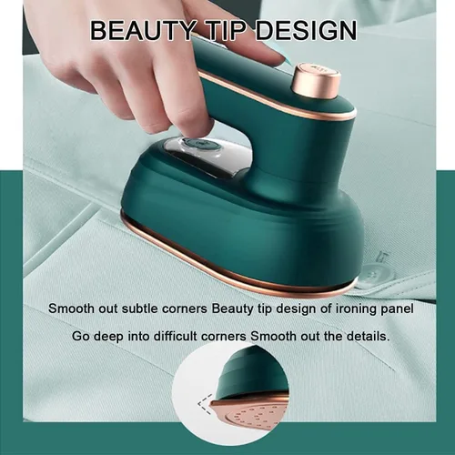Miniatura 6 de Máquina de planchar colgante portátil, plancha eléctrica de mano, mini vaporizador de ropa de vapor plegado para viajes en el hogar y negocios
