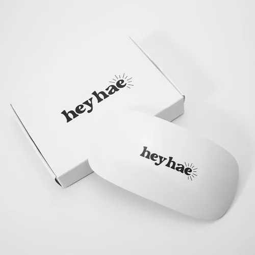 Miniatura 2 de heyhae Lámpara LED UV para tiras de uñas de gel semicuradas, esmalte de gel, capa superior, luz UV ligera portátil de 6 W, portátil, de secado rápido