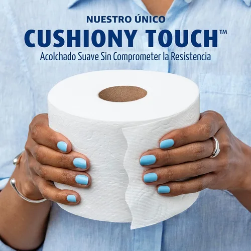 Miniatura 4 de Charmin Papel higiénico ultra suave y acolchado al tacto, 30 familias Mega = 153 rollos regulares, 2 capas, blanco