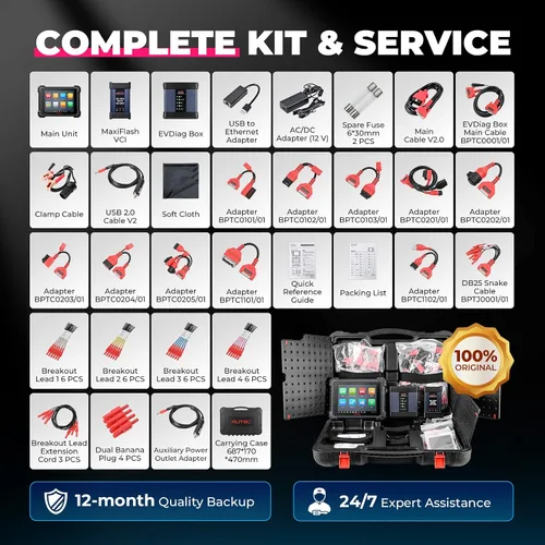 Miniatura 8 de Autel MaxiSYS MS909EV: 205 Igual que MS908S PRO II OBD2 Escáner de diagnóstico de coche, servicio de 38+, prueba activa, diagnóstico de todo