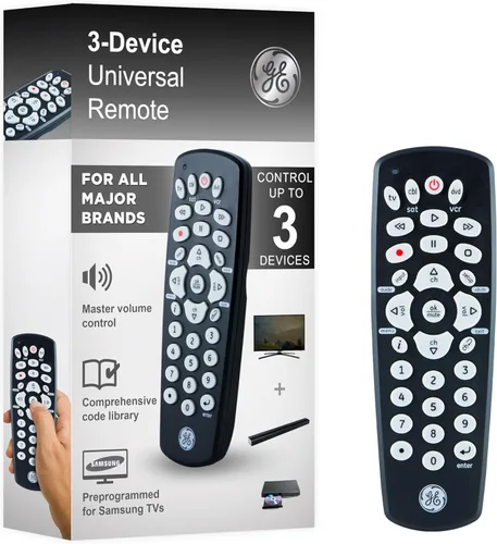 GE Mando a distancia universal para Samsung, Vizio, LG, Sony, Sharp, Roku, Apple TV, RCA, Panasonic, Smart TV, reproductores de transmisión,