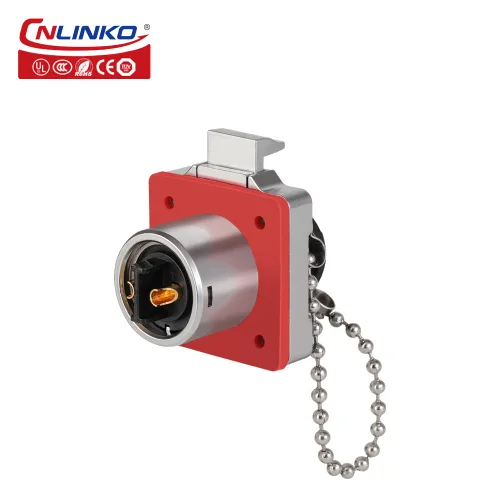 Miniatura 2 de CNLINKO BD-20 Conector impermeable industrial Conector circular IP68 Conector de enchufe rápido del lado del dispositivo Conector de aviación