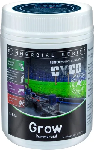 Miniatura 4 de CYCO Serie comercial Bloom, Fertilizante en polvo micronizado de una parte para aplicaciones hidropónicas y de suelo, 26.46 oz.