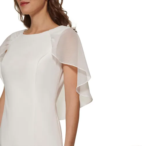 Miniatura 5 de DKNY Vestido combinado de manga corta para mujer