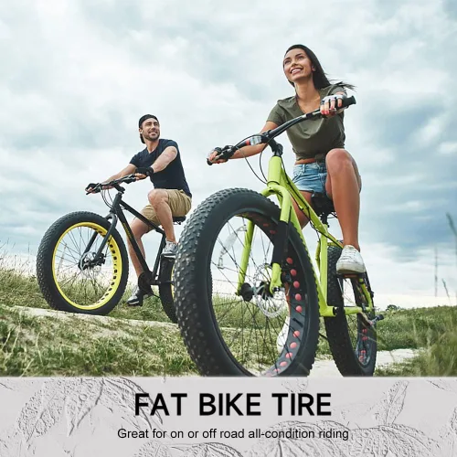 Miniatura 7 de Neumático de Reemplazo para Bicicleta de Llanas Anchas Hycline: Neumáticos Plegables MTB de Alto Rendimiento y Resistente al Desgaste