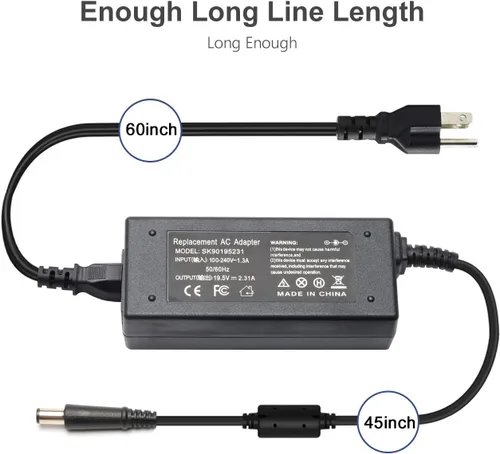 Miniatura 8 de 45W AC Adapter Compatible with Dell XPS 13 9333 9343 9350 9360 9370 XPS 12 9Q23 9Q33,LA45NM131 DA45NM131 Inspiron 11 3000 13 5000 7000 14 3000 5000