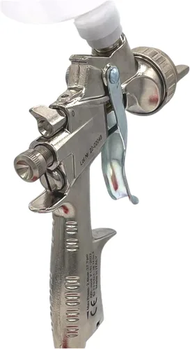 Miniatura 6 de ANI F1/N-Super/S HVLP Pistola de aire comprimido para automoción - Pistola pulverizadora de aire con boquilla de acero inoxidable, peso ligero