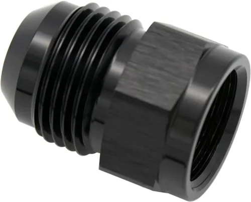 Miniatura 11 de 1/8 NPT hembra a -3 AN AN3 macho Flare Thread Expander adaptador Expander Accesorios de manguera Aluminio Negro
