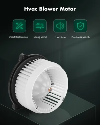 Miniatura 2 de SCITOO - Motor soplador de calentador HVAC con jaula de ventilador frontal 700247 para Honda para ajuste 2013 2014, para Honda para Honda