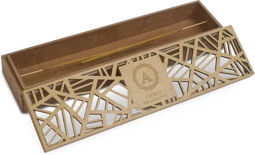 Miniatura 11 de AAKRITI - Soporte de madera para incienso Exclusivo diseño multitarea 2 en 1 Natural y 100% ecológico Perfecto para inauguración de la casa