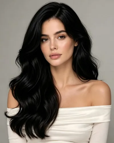 Miniatura 18 de LaaVoo Extensiones adhesivas de cabello humano real, color negro azabache, extensiones de cabello humano liso y sedoso, 10 pulgadas, 20