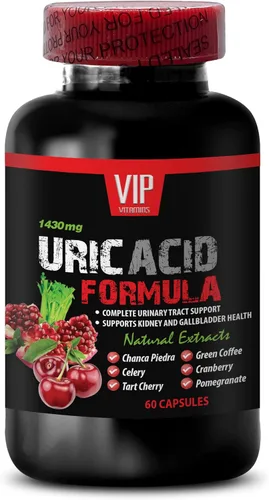 Miniatura 2 de Fórmula de ácido úrico complejo avanzado - LIMPIEZA DE ÁCIDO ÚRICO - Fórmula de ácido úrico - Granada, cúrcuma, arándano, limpieza de ácido úrico