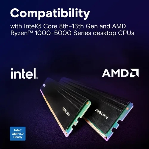 Miniatura 4 de Crucial Pro CP2K32G4DFRA32A - Kit de memoria RAM DDR4 de 64 GB (2x32GB), 3200MHz (o 3000MHz o 2666MHz) para escritorio, compatible con Intel y AMD