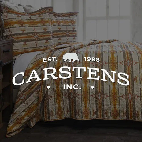 Miniatura 4 de CARSTENS, INC. Western Aztec Country - Juego de ropa de cama de microfibra de 3 piezas, juego de edredón de microfibra de 3 piezas, Wrangler Western