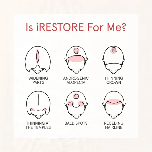 Miniatura 6 de iRESTORE Acondicionador de cabello biotina para cabello seco dañado, bueno para el crecimiento del cabello fino, acondicionador voluminizador