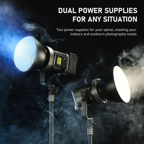 Miniatura 7 de ULANZI Luz de Video, Luz de Video LED RGB de 120W COB de Relleno de Color con Salida Continua de Iluminación con Control por APP, 2700K-6500K 20