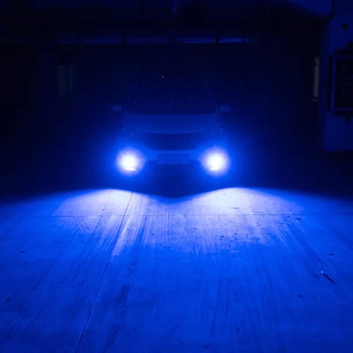 Miniatura 7 de Bombillas LED antiniebla H11 H8, color azul, superbrillantes 33-SMD, repuesto para automóvil, camión, luz diurna, luz antiniebla DRL de 12 V, 2