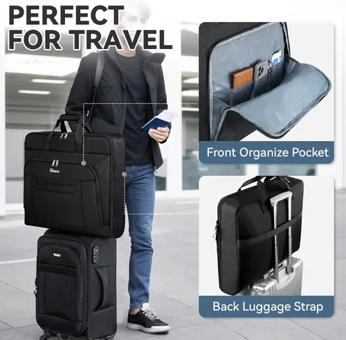 Miniatura 4 de Bolsa de ropa de llevar, bolsas de ropa de viaje para viajes de negocios.., Negro, XXL, Viaje de negocios, reunión, parte, reunión de negocios