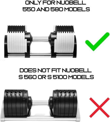 Miniatura 6 de Micro Gainz - Accesorio magnético de peso de 1.25 libras para mancuernas ajustables estilo Nuobell, elige 2 o 4 placas de peso magnéticas, ideal