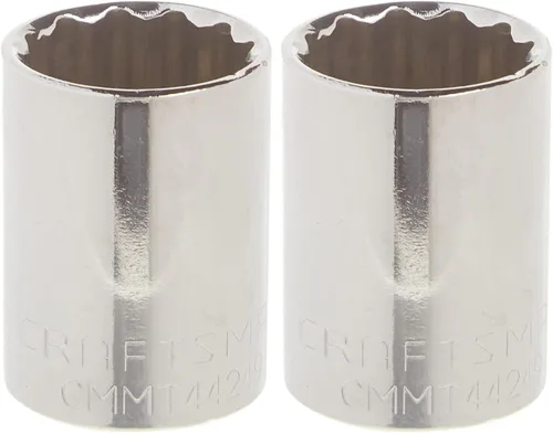 Miniatura 13 de CRAFTSMAN Llave poco profunda, métrica, accionamiento de 1/2 pulgada, 11mm, 12 puntos (CMMT44229)