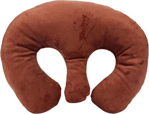 Dioche Almohada de apoyo para senos de salón de belleza, cojín de masaje para mesas de masaje para aliviar la tensión del tratamiento (café oscuro)