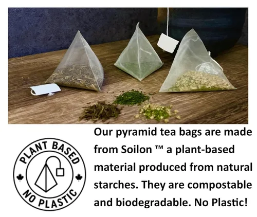Miniatura 6 de Legendary-Teas Oolong T.K.Y. - Bolsas de té piramidales selladas en bolsas de papel de aluminio (té Oolong T.K.Y, caja de 75 unidades)