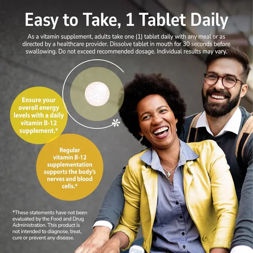 Miniatura 6 de 21st Century B 12 tabletas sublinguales de 2500 mcg, 110