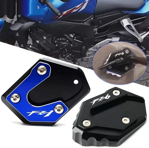 Miniatura 2 de SCUUBE Para Yamaha FZ-1 FZ1 2006-2015 FZ6 FZ6R FZ6S 2004-2009 Soporte lateral de motocicleta Placa de soporte Soporte CNC Placa de soporte Extensión