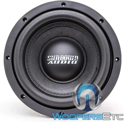 Miniatura 2 de Sundown Audio E-8 V.6 D4 8" 300W Dual 4-Ohm Serie EV.6 Subwoofer