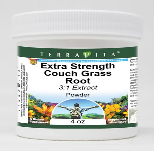 Extracto de raíz de hierba de sofá extra fuerte 3:1 en polvo (4 oz, ZIN: 511225)