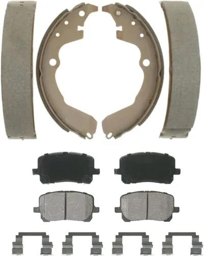 Miniatura 108 de Detroit Axle - Pastillas de Freno Delantero para Mercedes- Benz C230 C250 C300 SLK250, Pastillas de Freno Cerámica w/Reemplazo de Hardware