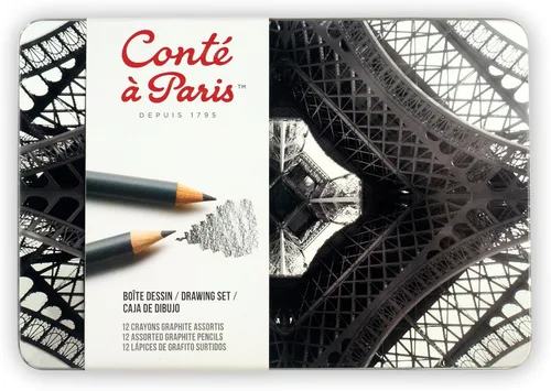 Miniatura 7 de Conté à Paris Juego de lápices de dibujo y dibujo