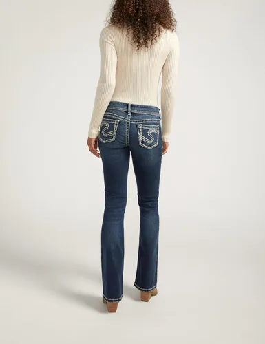 Miniatura 3 de Silver Jeans Co. Jeans Suki de tiro medio con corte de bota para mujer
