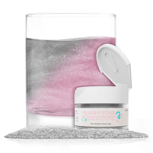 Miniatura 45 de Brew Glitter - Purpurina comestible para bebidas, cócteles, cerveza, adornar bebidas Certificado Kosher y Halal 100% comestible y de grado Azul