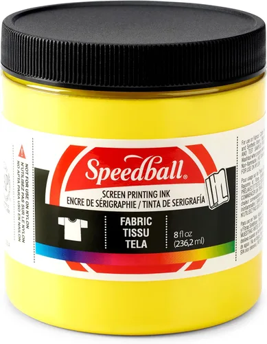 Miniatura 39 de Speedball Tinta de impresión de pantalla de tela, 8 onzas, color negro para impresión de camisetas y serigrafía