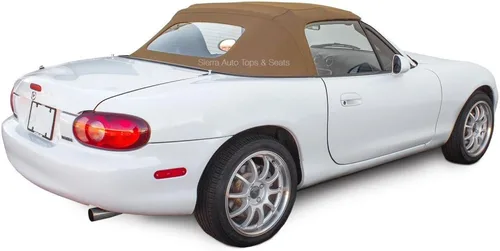 Miniatura 5 de Sierra Auto Tops Convertible Top Reemplazo para Mazda Miata MX5 1990-2005, Stayfast Canvas, Negro