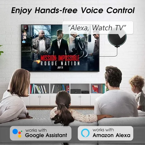 Miniatura 13 de SofaBaton X1S - Mando a distancia universal con concentrador y aplicación, control remoto universal inteligente todo en uno con actividades