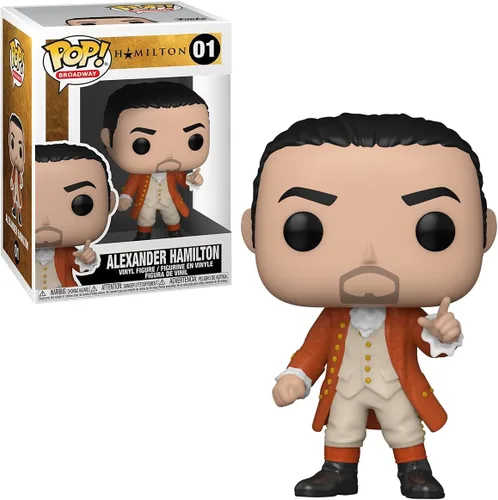 Miniatura 2 de POP Broadway: Hamilton - Alexander Hamilton Funko Pop! Figura de vinilo (paquete con funda protectora compatible con Pop Box), multicolor, 3.75