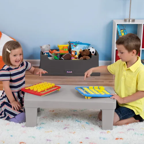 Miniatura 2 de Simplay3 Play Around - Caja de juguetes para niños, caja de juguetes multiusos y mesa de juego para niños, suministros de arte, manualidades