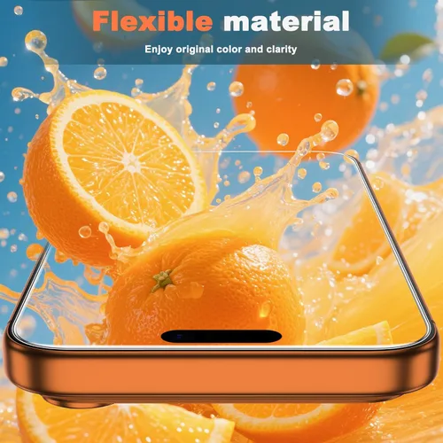 Miniatura 2 de LYWHL Paquete de 3 + 3 + 3 protectores de pantalla de cuerpo completo para iPhone 17 Pro Max [6.9 pulgadas] con protector de lente de cámara, HD