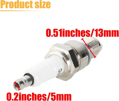Miniatura 3 de Paquete de 3 bujías F7TC para generador GCV190 GCV160 GX390 GX340 GX270 GX240 GX200 GX160 GX120 Go Kart Mini Bike cortacésped bomba de agua tractor