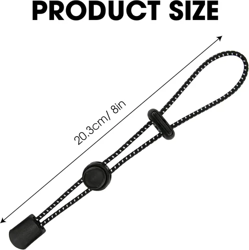 Miniatura 2 de 2 soportes para bastón de escalada, mochila de senderismo, correas elásticas, cordón elástico ajustable, hebilla de fijación para esquí, caminar