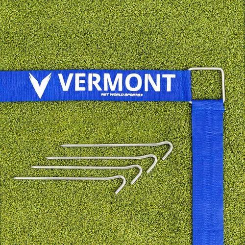Vermont Kit de marcado de línea de cancha de voleibol – Crea un tamaño reglamentario de 60 pies x 30 pies | Construcción de poliéster ultra duradero
