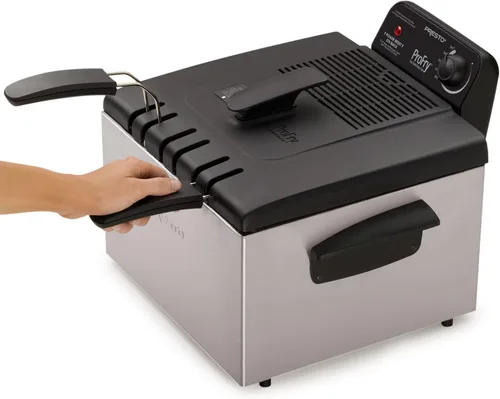 Miniatura 8 de Presto 05466 freidora de inmersión de acero inoxidable de doble cesta Pro Fry