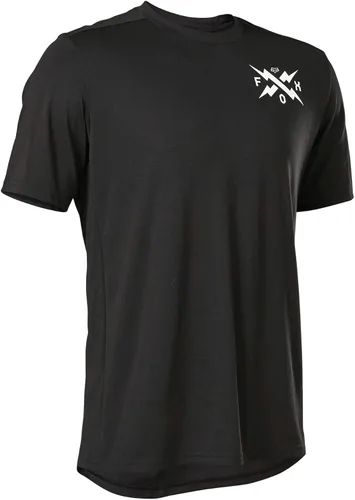 Fox Racing Ranger Dri-Release - Camiseta de manga corta para hombre, color negro calibrado, talla XL
